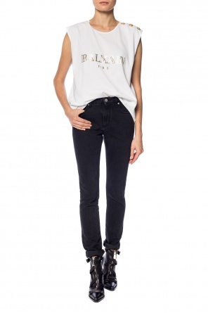 Sleeveless top, zdjęcie 2 Sleeveless top od Balmain
